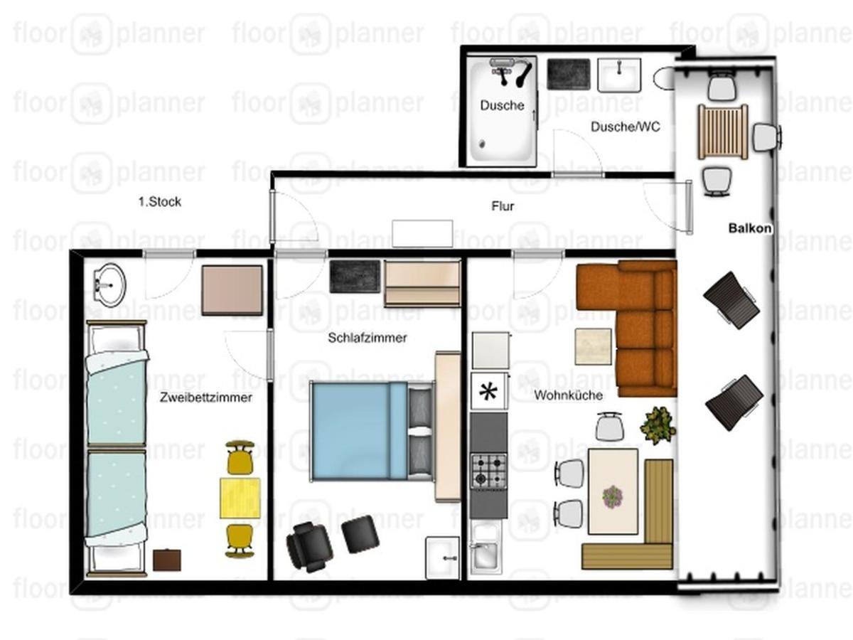 Apartmenthaus Troetschler Weilheim Luaran gambar